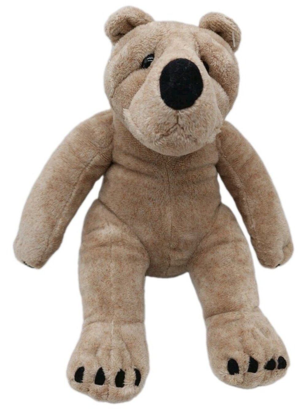 Cuddly Quarry Critters Buddy Bear Plush Stuffed Animal 7” Gray 2003